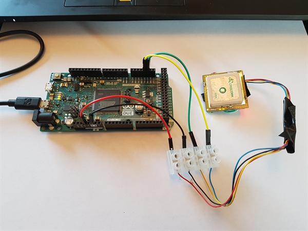 Arduino Due + PMB-648 GPS