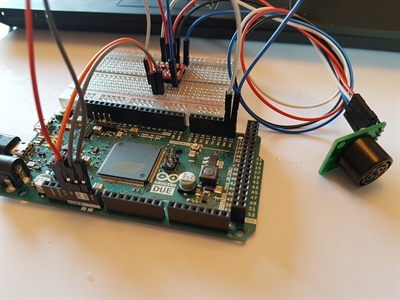 Arduino Due + SRF02