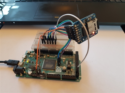 Arduino Due + Secure Digital