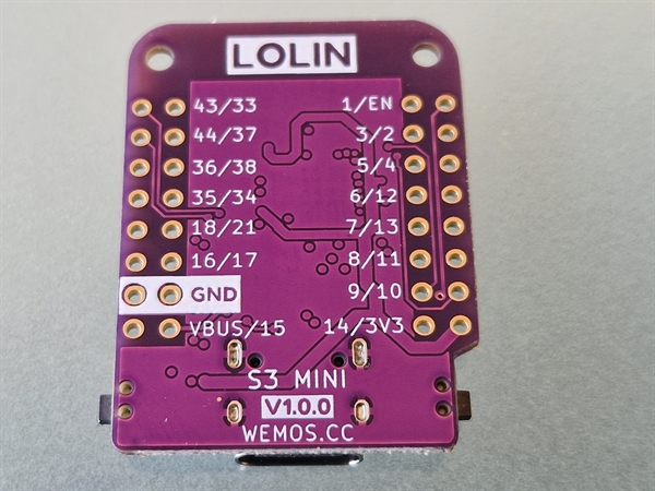 Lolin S3 Mini with LED
