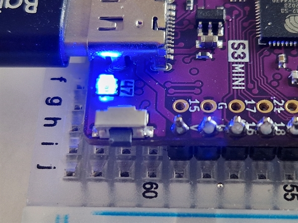 Lolin S3 Mini with LED