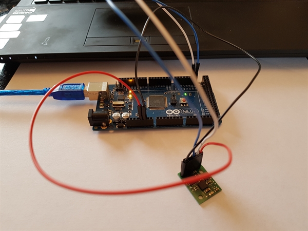 Arduino Mega + CMPS10 compass