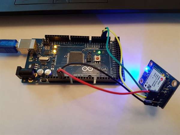 Arduino Mega + PAM7Q GPS