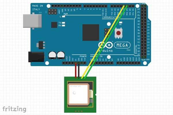 Arduino Mega + PMB 648 GPS