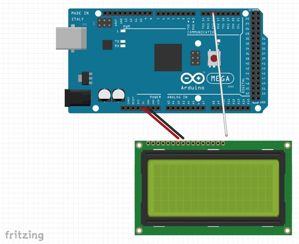 Arduino Mega + LCD display