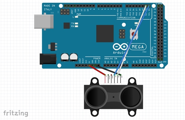 Arduino Mega + LiDAR Lite