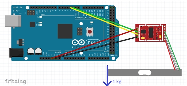 Arduino Mega + Load Cell