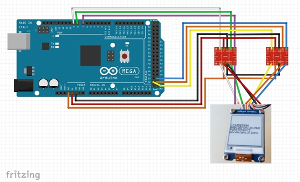 Arduino Mega + ePaper154