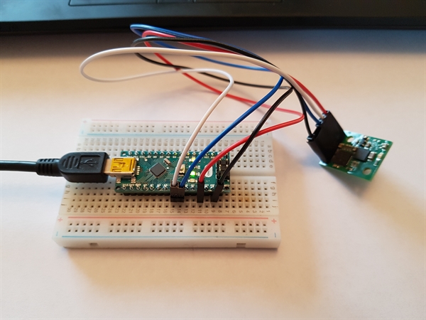 Arduino Nano + CMPS10 compass