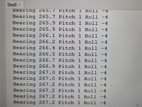 Raspberry Pi Pico W with CMPS12 compass