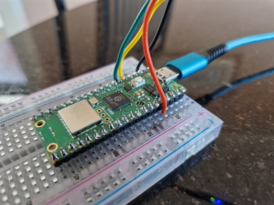 Raspberry Pi Pico W with GPS raw data