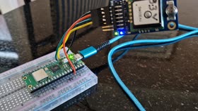 Video on Raspberry Pi Pico W with GPS raw data