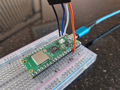 Raspberry Pi Pico W scanning the i2c network