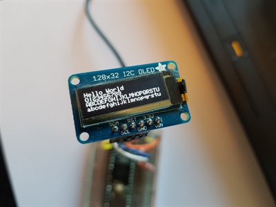 Teensy 3.6 + OLED 128x32