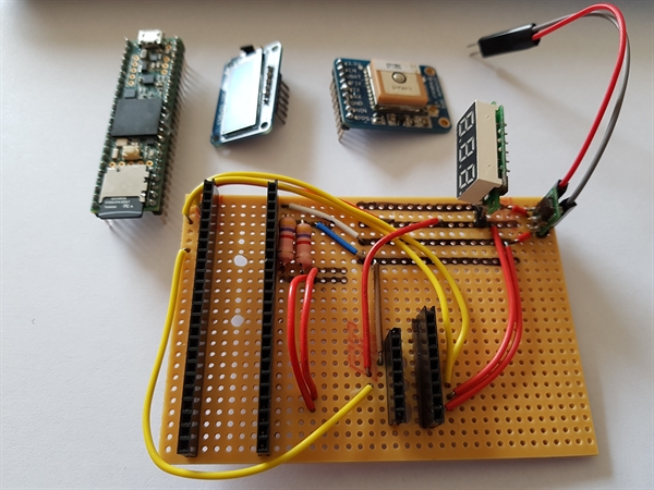 Teensy 3.6 + OLED 128x32 + Volt meter