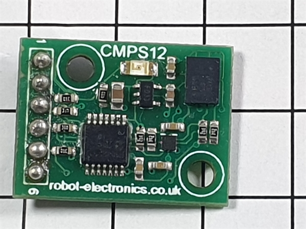 Teensy 3.6 + CMPS12 compass