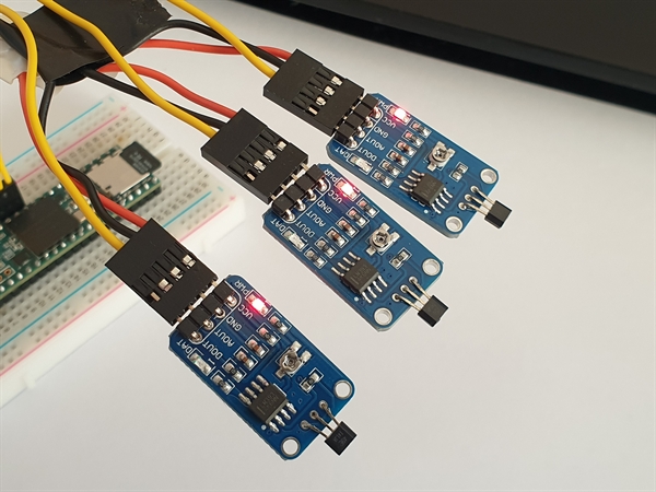 Teensy 3.6 + Hall Sensor