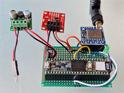 Teensy 3.6 + LoRa 433MHz + 24 Hours test