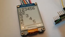 Video on Teensy 3.6 + ePaper154