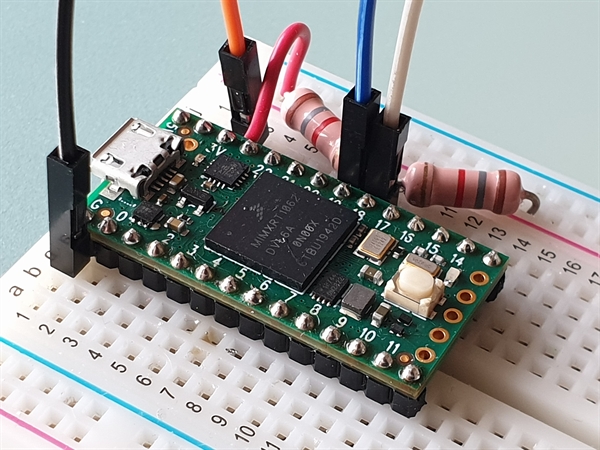 Teensy 4.0 + CMPS14 compass