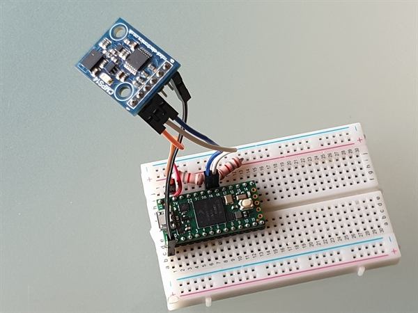 Teensy 4.0 + CMPS14 compass