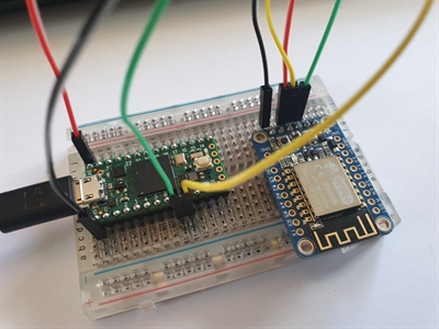 Teensy 4.0 + ESP8266