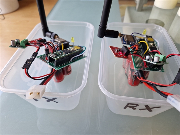 Teensy 4.1 + LoRa 868MHz + Addressable