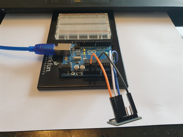 Arduino Uno + CMPS14