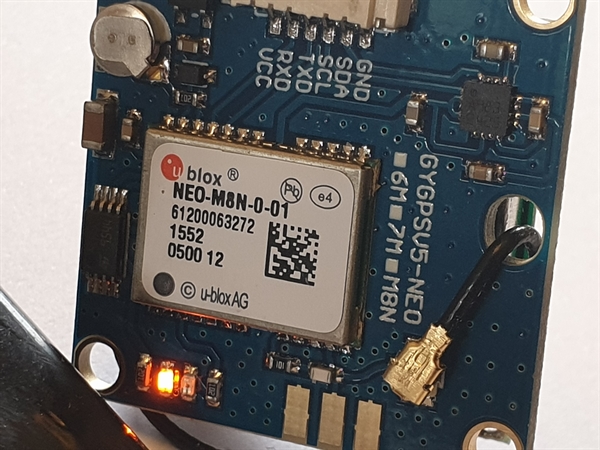 Arduino Uno + NEO-M8N GPS