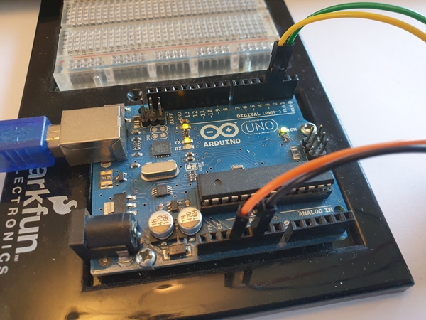 Arduino Uno + PMB 688 GPS