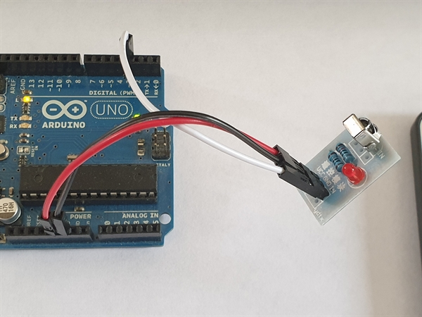 Arduino Uno + Infra red remote