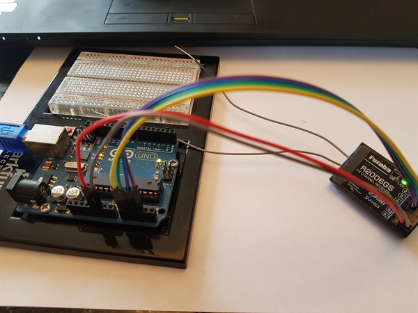 Arduino Uno + Radio Control