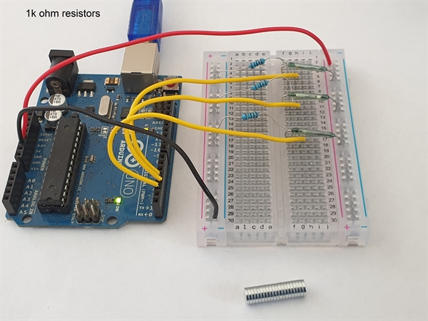 Arduino Uno + Reed Switch