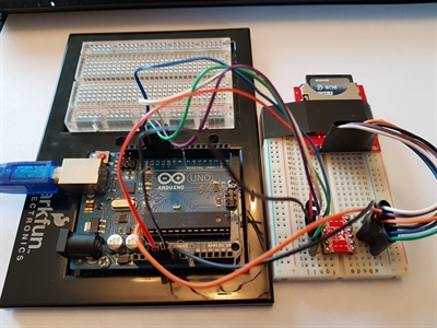 Arduino Uno + Secure Digital