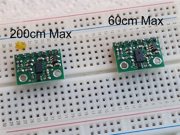 Arduino Uno + VL53L0X Time of Flight